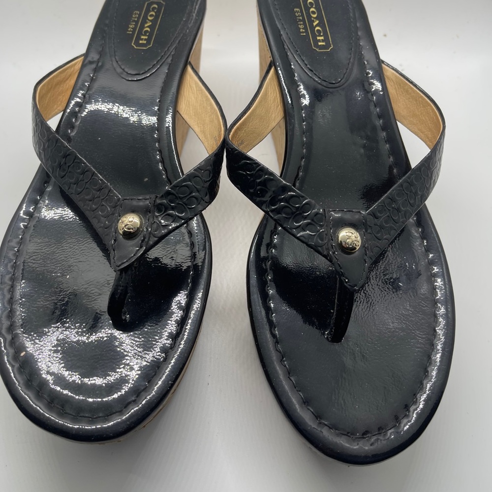 COACH Platform Sandals